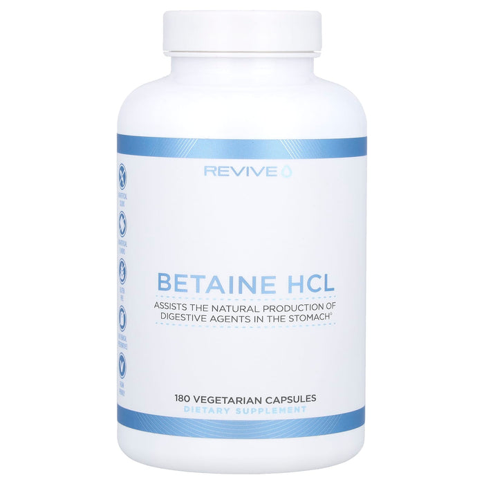 Revive MD Supplement Company LLC, Betaine HCL, 180 Vegetarian Capsules