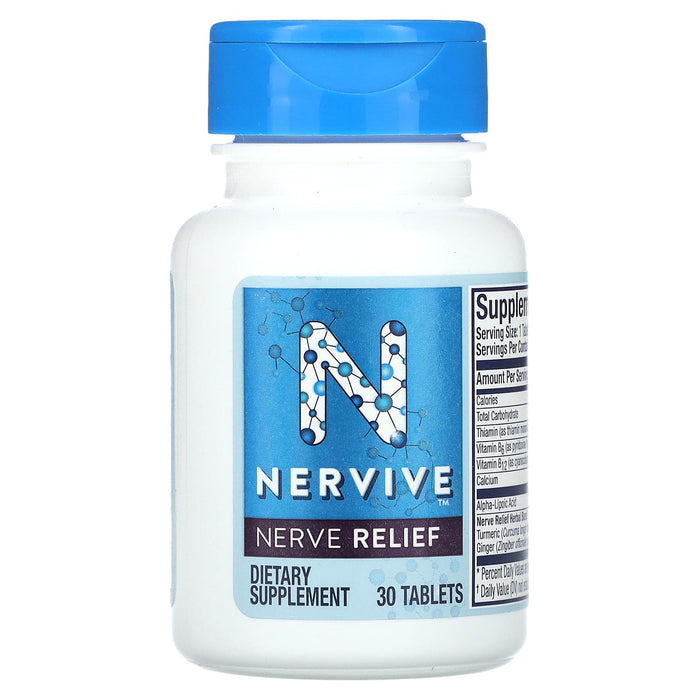 Nervive, Nerve Relief, 30 Tablets