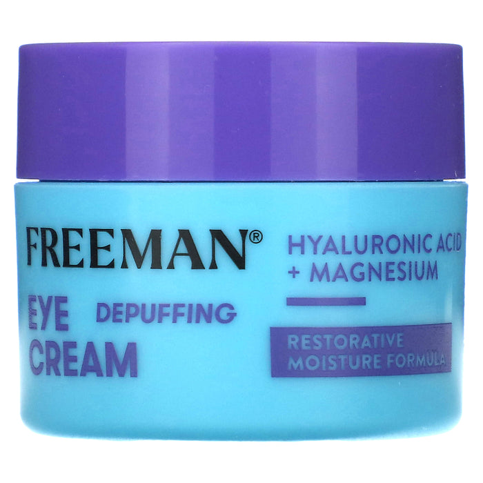 Freeman Beauty, Restorative Eye Cream, Depuffing, 0.5 fl oz (15 ml)
