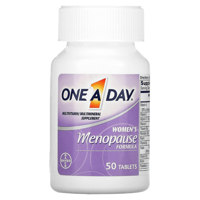 One-A-Day, Women's Menopause Formula, Multivitamin/Multimineral Supplement, 50 Tablets
