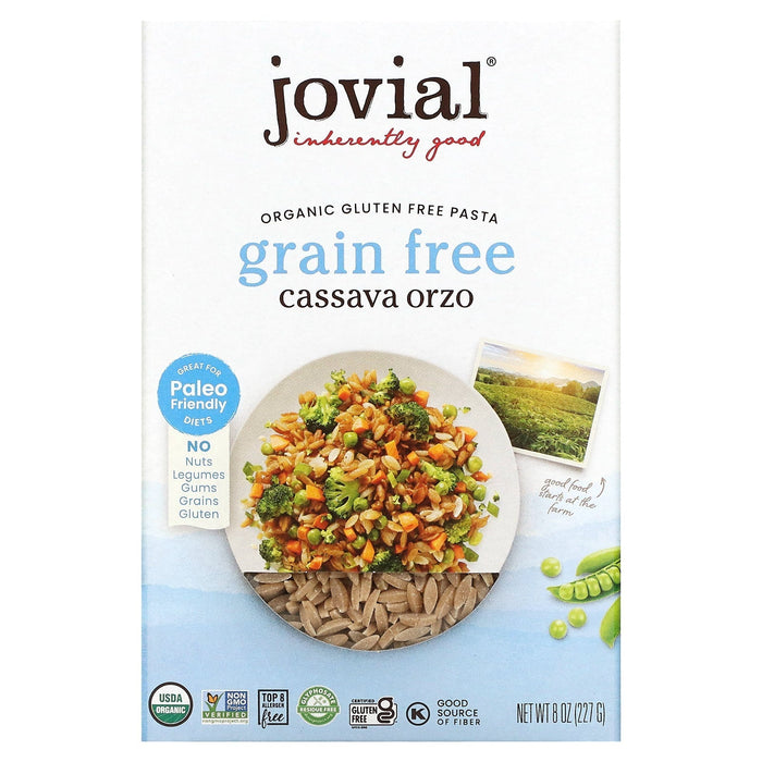Jovial, Organic Grain Free Pasta, Cassava Spaghetti, 8 oz (227 g)