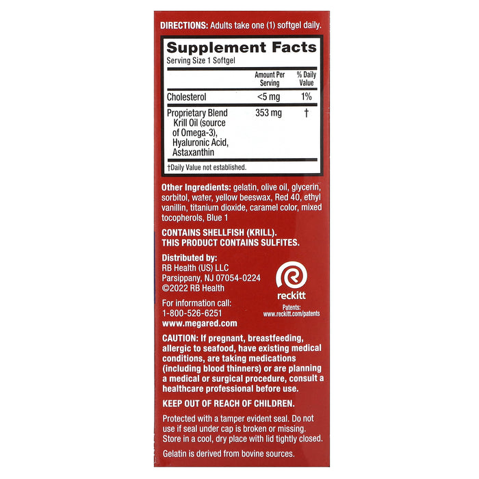 Schiff, MegaRed, Superior Joint Care, 60 Softgels