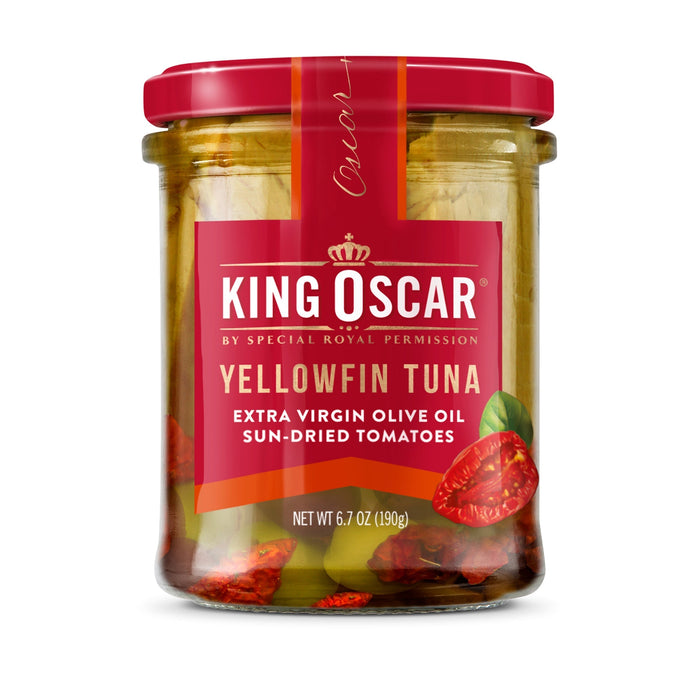 King Oscar, Yellowfin Tuna, Extra Virgin Olive Oil, Jalapeno Peppers, 6.7 oz (190 g)