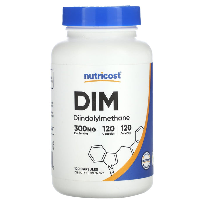 Nutricost, DIM, 300 mg, 120 Capsules