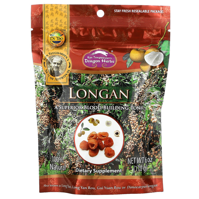 Dragon Herbs ( Ron Teeguarden ), Longan, 6 oz (170 g)