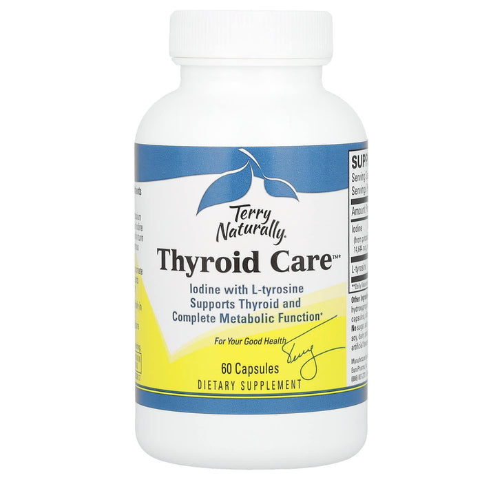 Terry Naturally, Thyroid Care, 60 Capsules