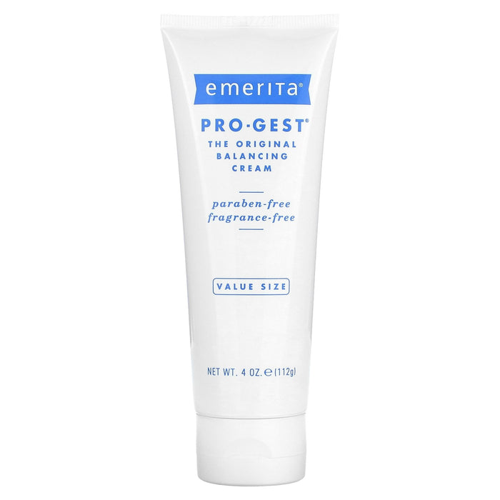 Emerita, Pro-Gest, Balancing Cream, Fragrance Free, 2 oz (56 g)
