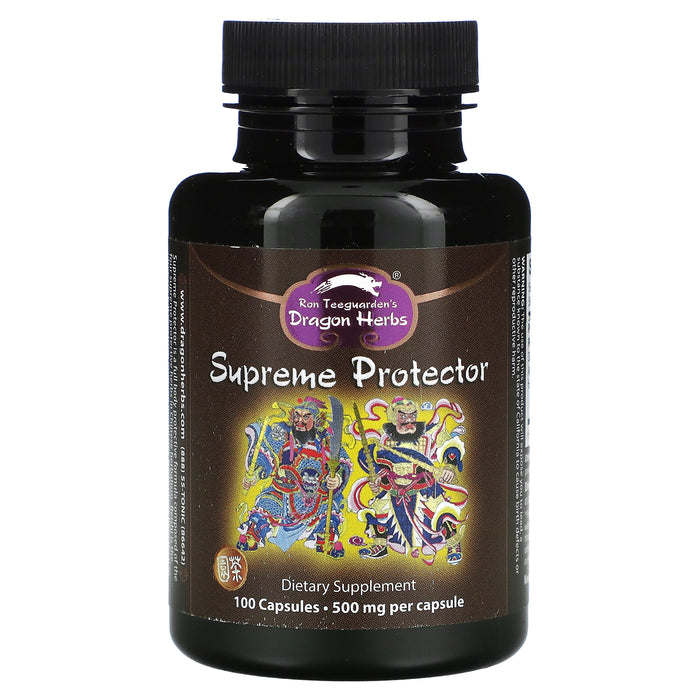Dragon Herbs ( Ron Teeguarden ), Supreme Protector, 500 mg, 100 Capsules