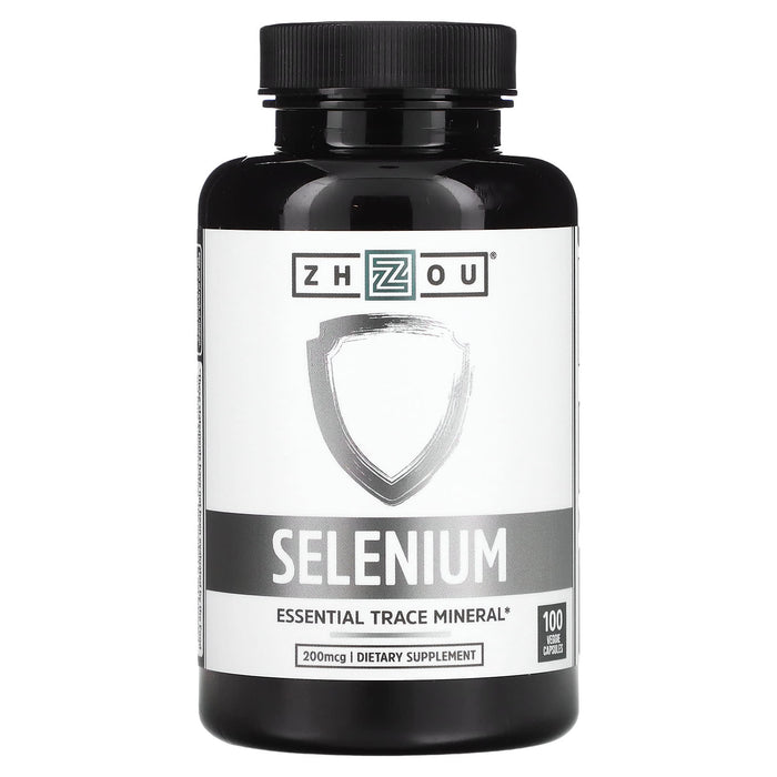 Zhou Nutrition, Selenium, 200 mcg, 100 Veggie Capsules