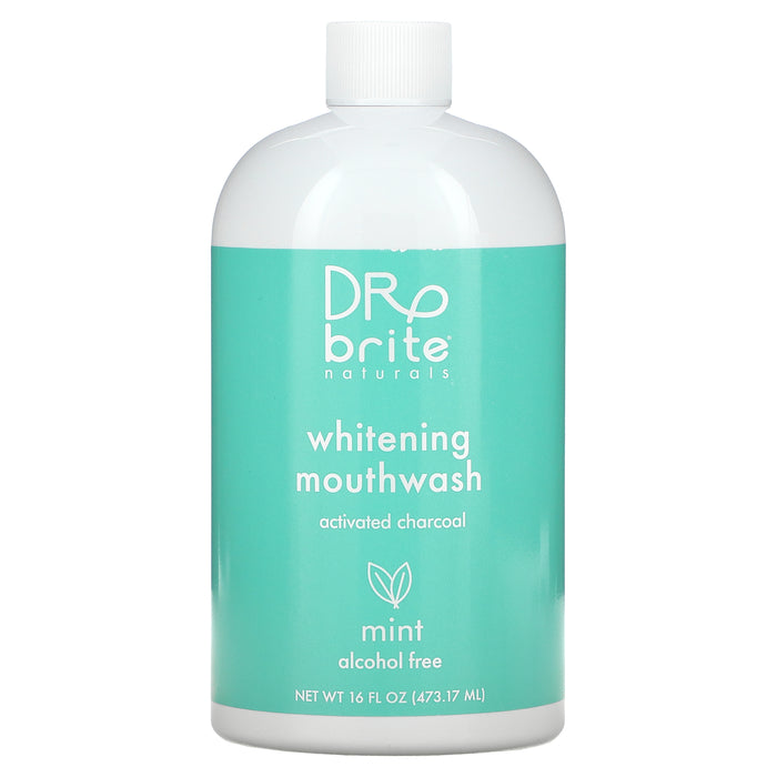 Dr. Brite, Whitening Mouthwash, Alcohol-Free, Mint, 16 fl oz (473.17 ml)