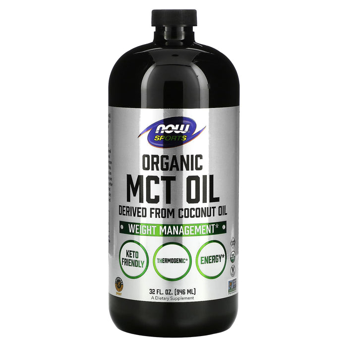 NOW Foods, Sports, Organic MCT Oil, 16 fl oz (473 ml)