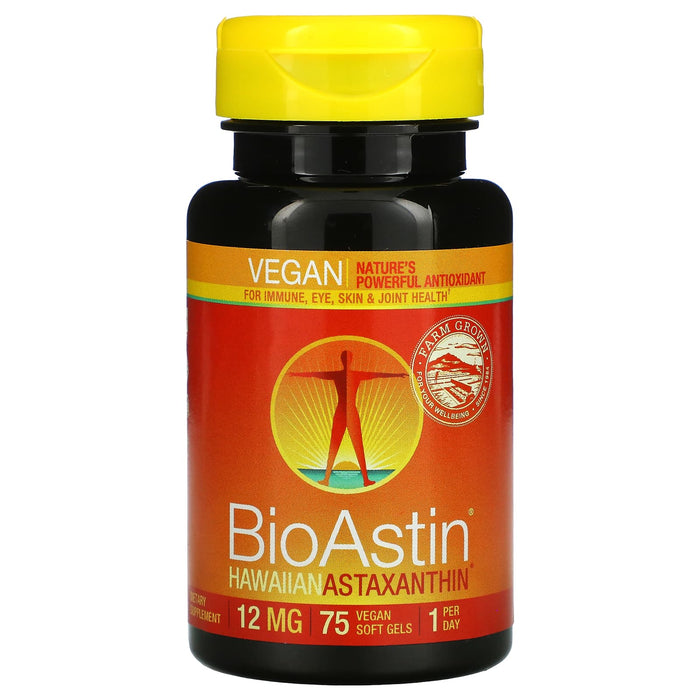 Nutrex Hawaii, BioAstin, 4 mg, 120 Vegan Soft Gels