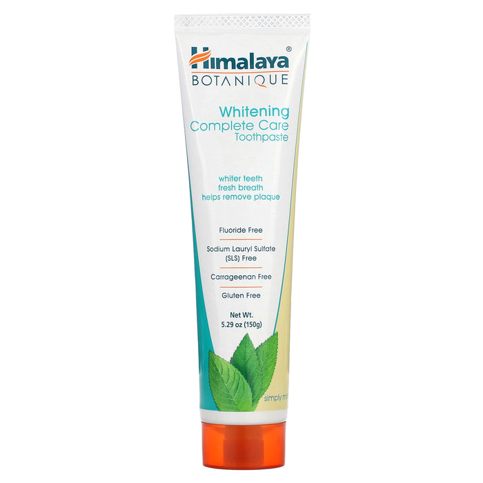 Himalaya, Botanique, Whitening Complete Care Toothpaste, Simply Peppermint, 5.29 oz (150 g)
