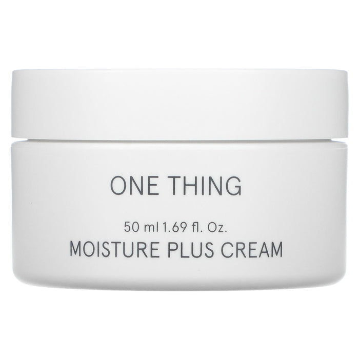 One Thing, Moisture Plus Cream, 1.69 fl oz (50 ml)