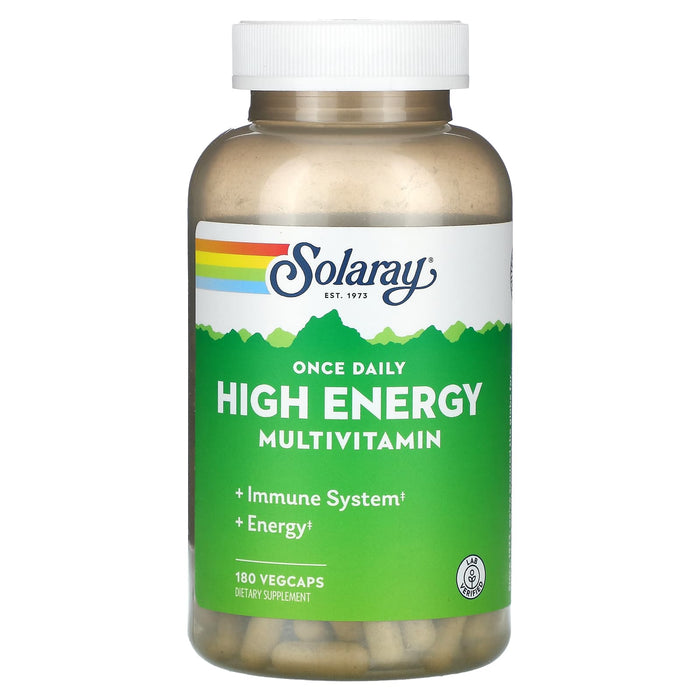 Solaray, Once Daily High Energy Multivitamin, 120 VegCaps