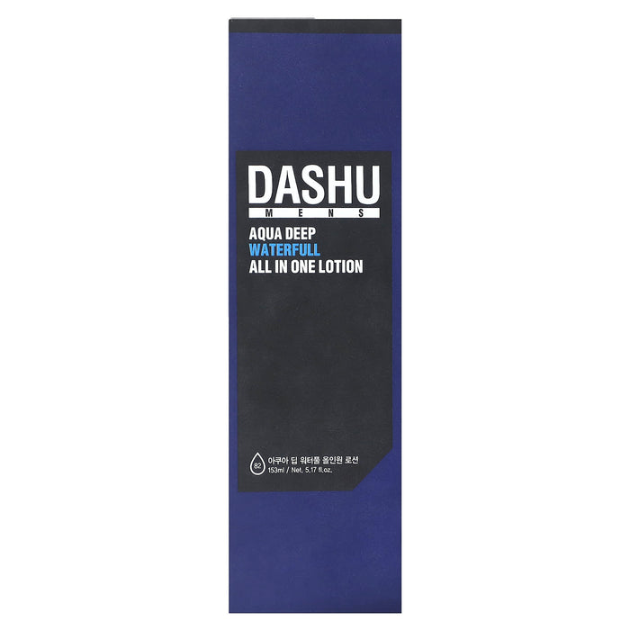 Dashu, Mens, Aqua Deep Waterfull All In One Lotion, 5.17 fl oz (153 ml)