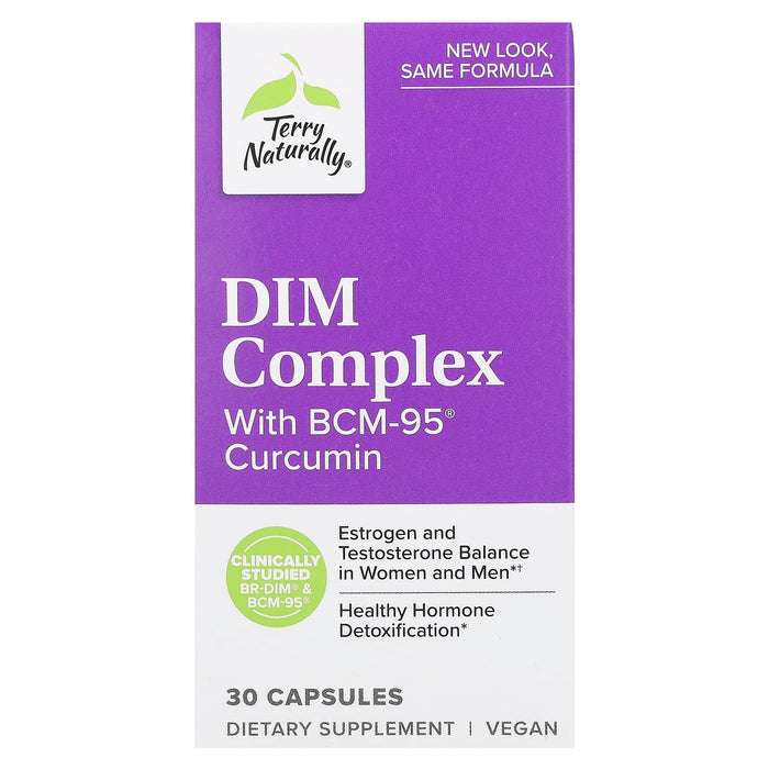 Terry Naturally, Dim Complex With BCM-95 Curcumin, 30 Capsules