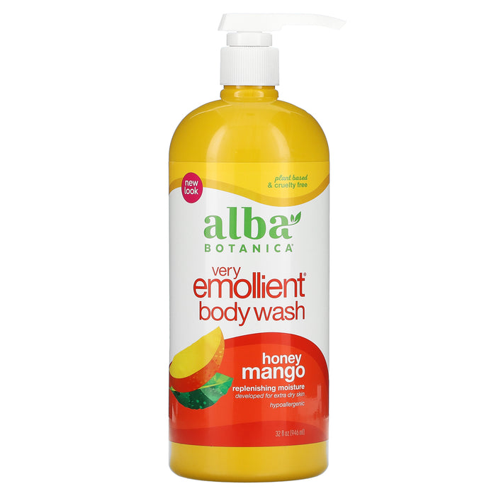 Alba Botanica, Very Emollient Body Wash, Coconut Rescue, 32 fl oz (946 ml)