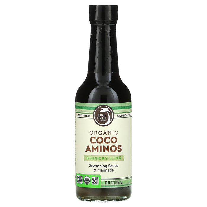 Big Tree Farms, Organic Coco Aminos, Marinade & Sauce, Original Lite, 10 fl oz (296 ml)