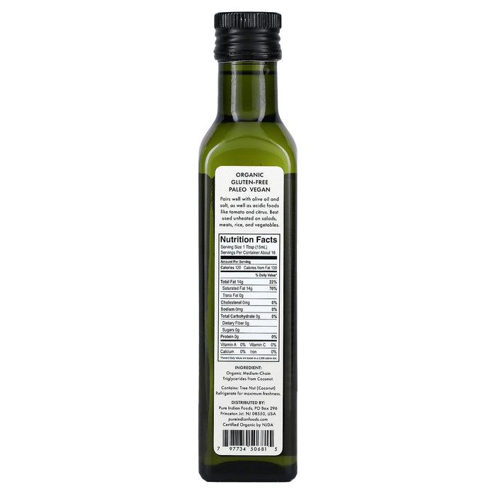 Pure Indian Foods, MCT Oil, 250 ml