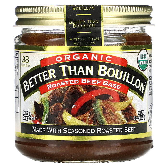 Better Than Bouillon, Organic Roasted Beef Base, 8 oz (227 g)