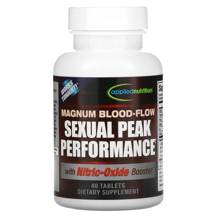 Applied Nutrition, Magnum Blood-Flow Sexual Peak Performance, 40 Tablets