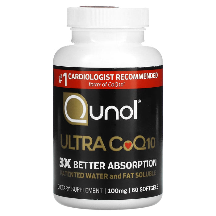Qunol, Ultra CoQ10, 100 mg, 120 Softgels