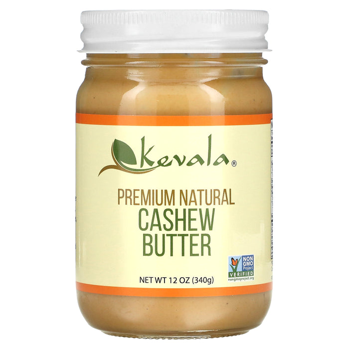 Kevala, Premium Natural Cashew Butter, 12 oz (340 g)