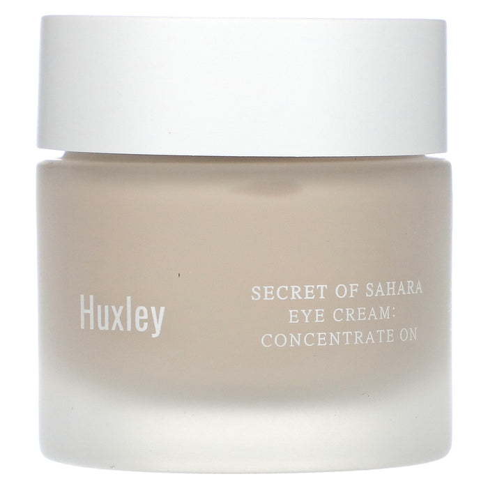 Huxley, Secret of Sahara, Eye Cream, Concentrate On, 1.01 fl oz (30 ml)