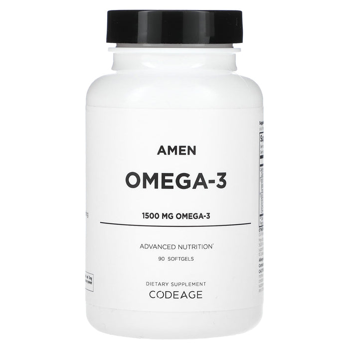 Codeage, Amen, Omega-3, 1.500 mg, 90 Softgels