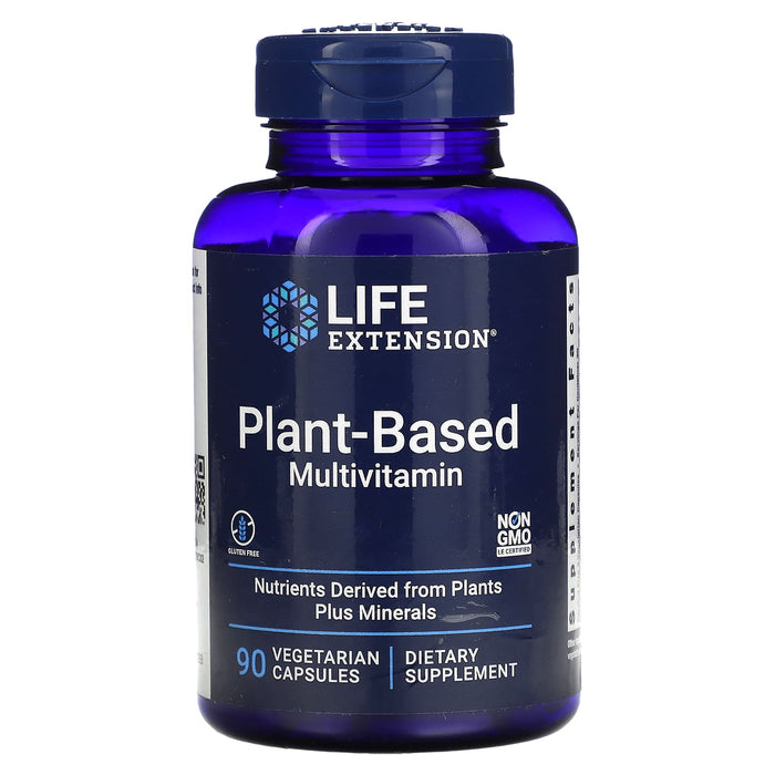 Life Extension, Plant-Based Multivitamin, 90 Vegetarian Capsules