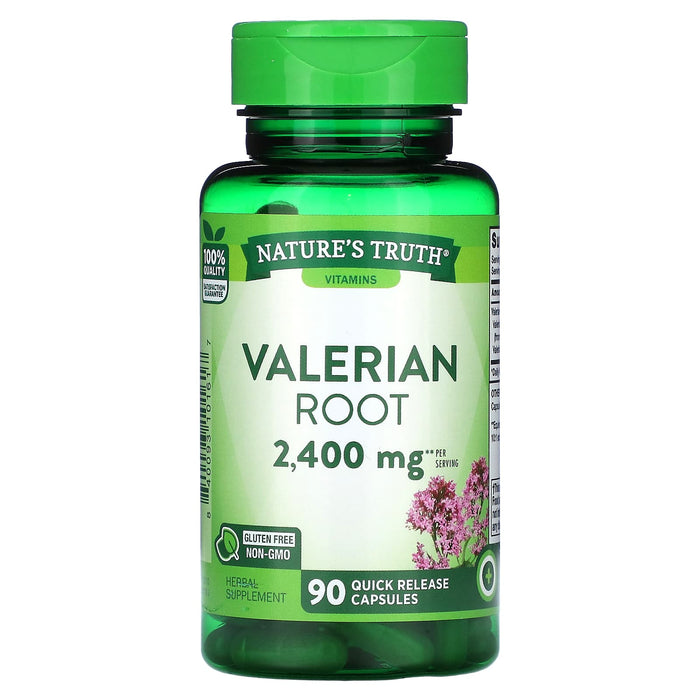 Nature's Truth, Valerian Root, 1,200 mg, 90 Quick Release Capsules