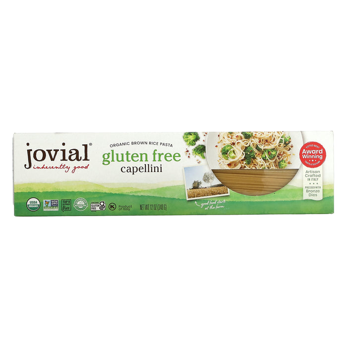 Jovial, Organic Brown Rice Pasta, Mafalda, 12 oz (340 g)