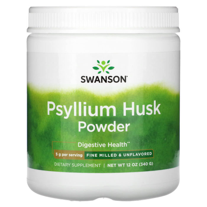 Swanson, Psyllium Husk Powder, 5 g , 12 oz (340 g)