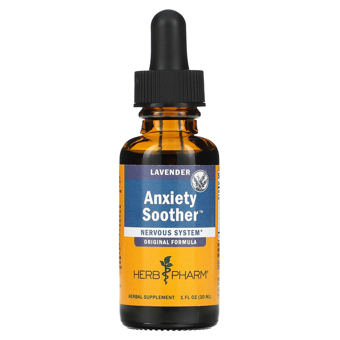 Herb Pharm, Anxiety Soother, Lavender, 1 fl oz (30 ml)