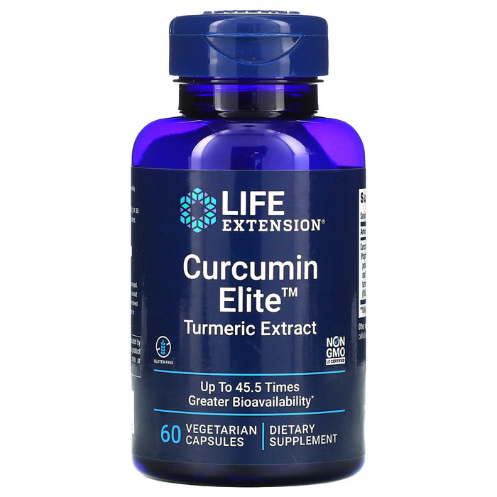 Life Extension, Curcumin Elite, Turmeric Extract, 30 Vegetarian Capsules