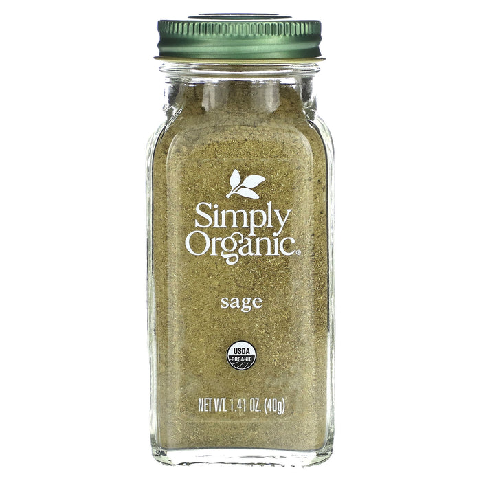 Simply Organic, Sage, Ground, 1.41 oz (40 g)