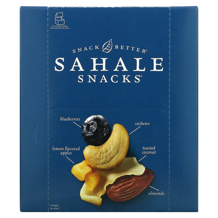 Sahale Snacks, Cashew Trail Mix, Raspberry Crumble, 9 Packs, 1.5 oz (42.5 g) Each