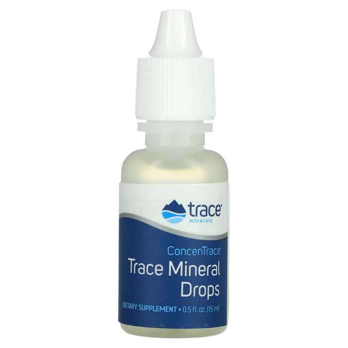 Trace Minerals ®, ConcenTrace, Trace Mineral Drops, 8 fl oz (237 ml)