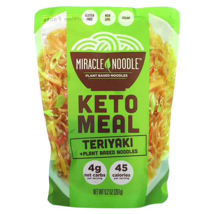 Miracle Noodle, Keto Meal, Thai Peanut + Plant Based Noodles, 9.2 oz (260 g)