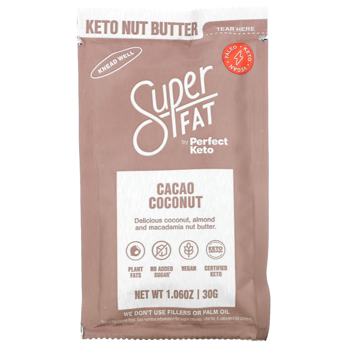 SuperFat, Keto Nut Butter, Macadamia Almond, 1.06 oz (30 g)