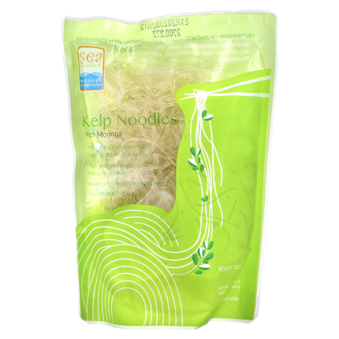 Sea Tangle Noodle Company, Kelp Noodles With Konaberry, 12 oz (340 g)