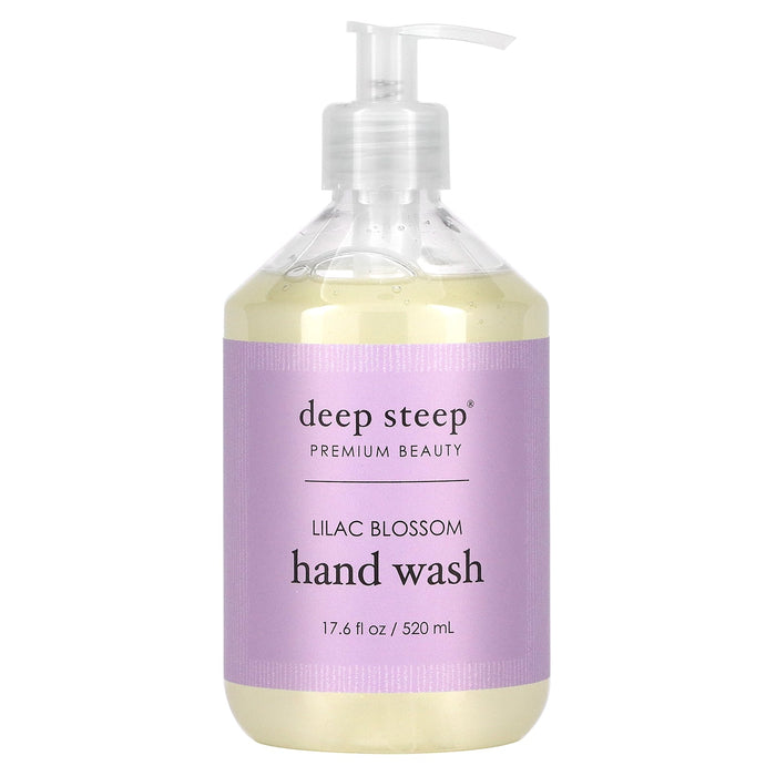 Deep Steep, Hand Wash, Grapefruit Bergamot, 17.6 fl oz (520 ml)