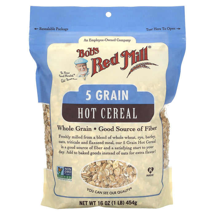 Bob's Red Mill, 5 Grain Hot Cereal, 1 lb (454 g)