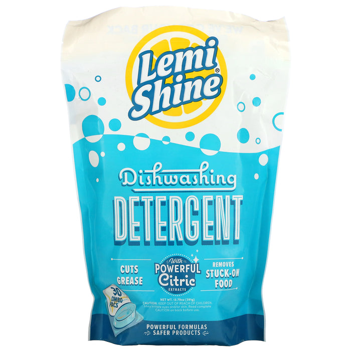 Lemi Shine, Dishwashing Detergent, 30 Combo Pacs, 13.79 (391 g)