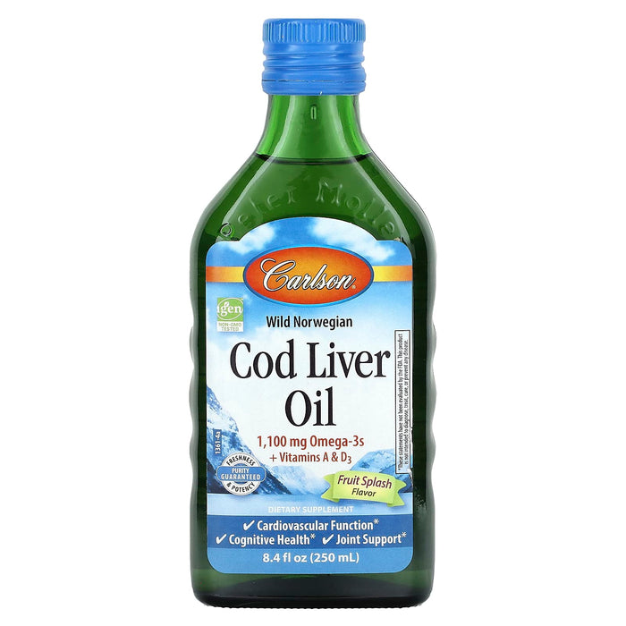 Carlson, Wild Norwegian Cod Liver Oil, 16.9 fl oz (500 ml)