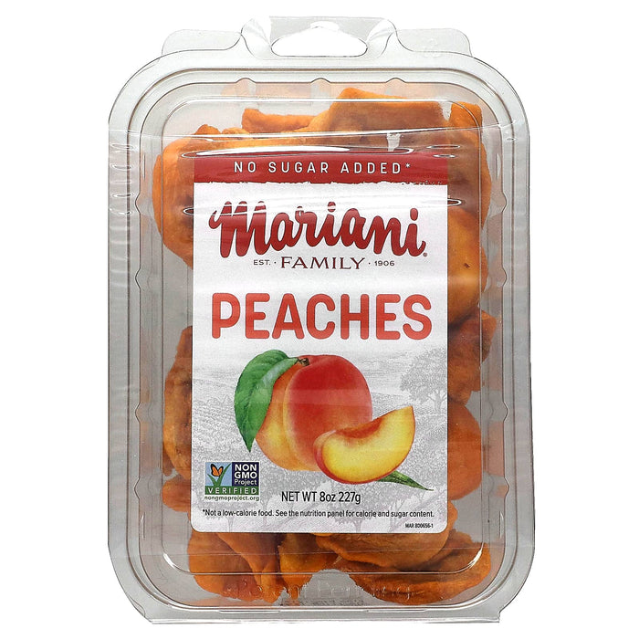 Mariani Dried Fruit, Dried Peaches, 8 oz (227 g)