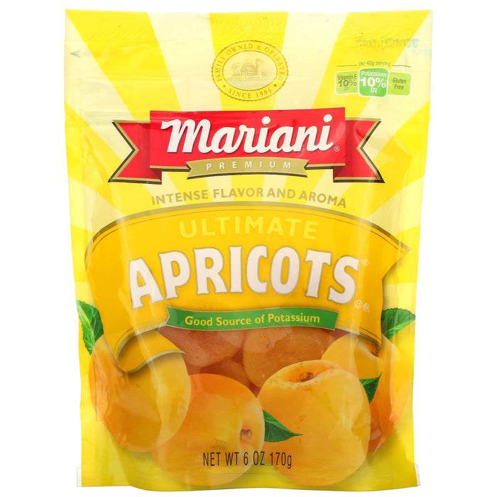 Mariani Dried Fruit, Premium, Mediterranean Apricots, 6 oz (170 g)