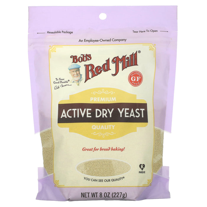 Bob's Red Mill, Active Dry Yeast, Gluten Free, 8 oz (227 g)