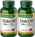 Nature'S Bounty Fish Oil, Supports Heart Health, 1200 Mg, 360 Mg Omega-3, Rapid Release Softgels, 200 Ct